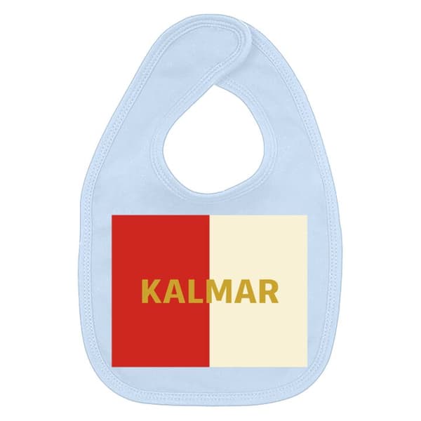 Baby Hagesmæk Kalmar - fodbold Lyseblå One-size
