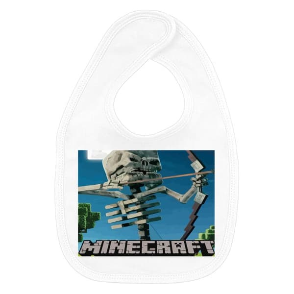 Bebis Haklapp A Minecraft Movie Vit One-size