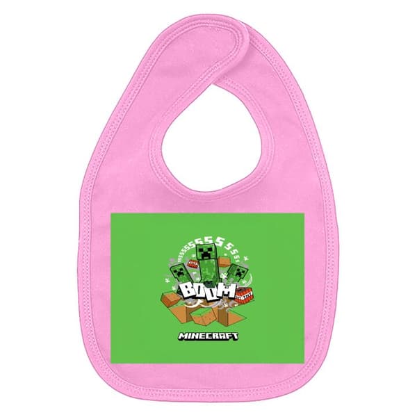 Baby Smekke Minecraft Boom Mørkrosa One-size