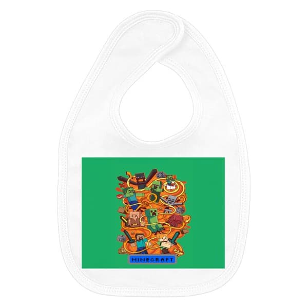 Baby Smekke Minecraft Hvit One-size