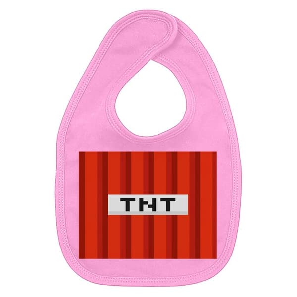 Baby Hagesmæk Minecraft TNT Mørkrosa One-size