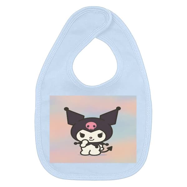 Bebis Haklapp Kawaii Sanrio Kuromi Ljusblå One-size