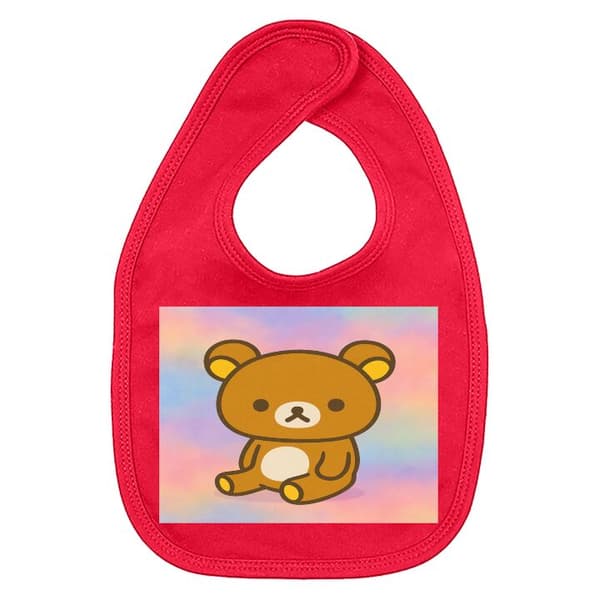 Bebis Haklapp Kawaii Sanrio Rilakkuma Röd One-size