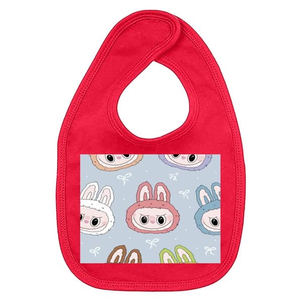Baby Smekke Pastel Labubu Rød One-size