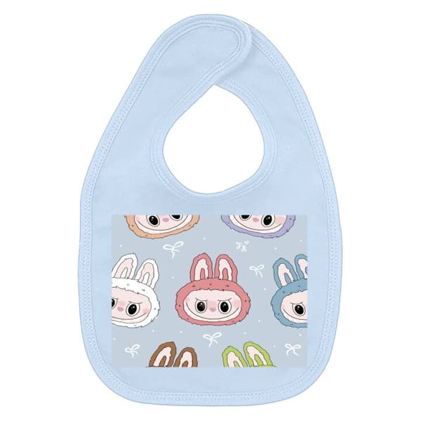 Baby Hagesmæk Pastel Labubu Lyseblå One-size
