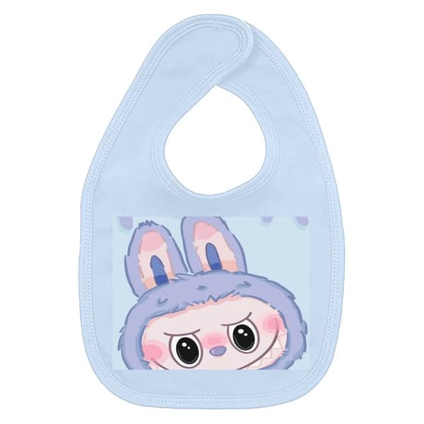 Baby Hagesmæk Blue Bunny Labubu Lyseblå One-size