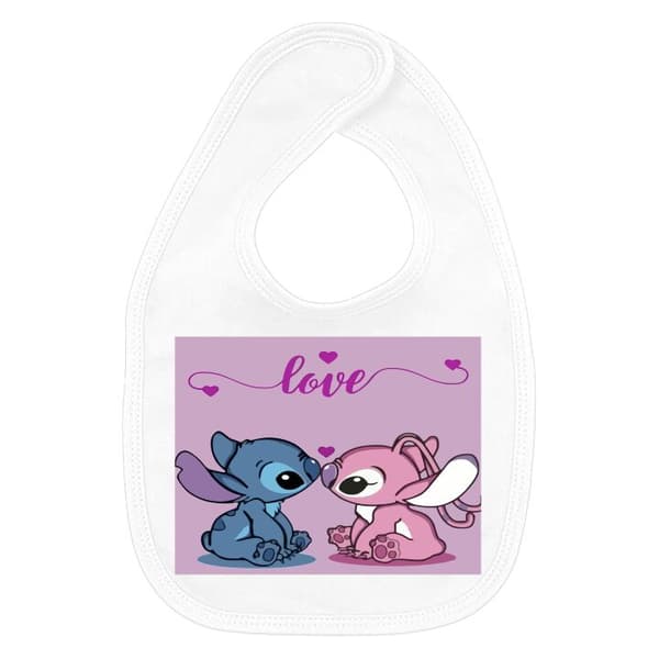 Vauvan Ruokalappu Lilo & Stitch - Angel Edition