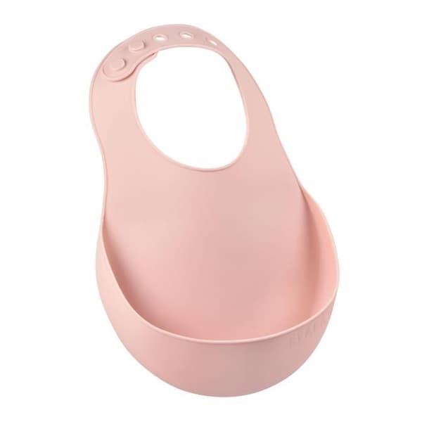 Béaba Meal Silikonhaklapp Dusty Pink