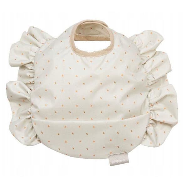 Bavoir Carriwell PIAPIMO-BAVOIR MED VOLANT FORESTA BEIGE