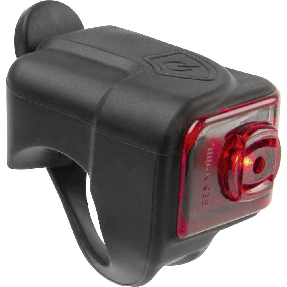 M-Wave Cykelbaklykta HELIOS K1.1 USB LED Uppladdningsbara batteri Svart
