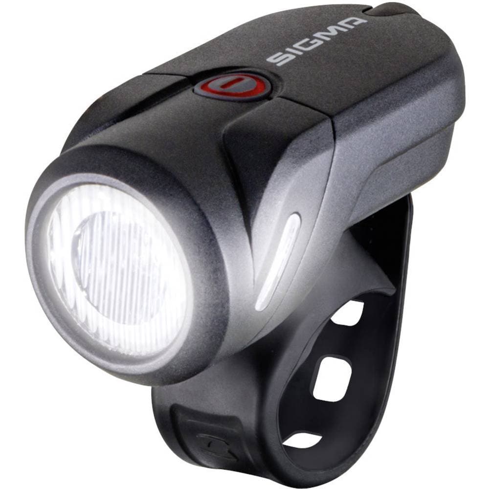 Sigma Cykelframlykta AURA 35 LED Uppladdningsbara batteri Svart