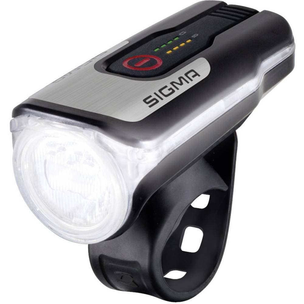 Sigma Cykelframlykta AURA 80 LED Uppladdningsbara batteri Svart