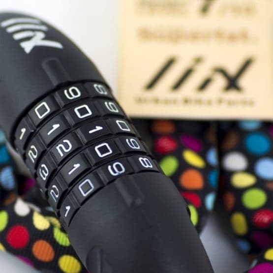 Liix - Lås - Big Lock Polka Dots Mix 85 Cm Combination