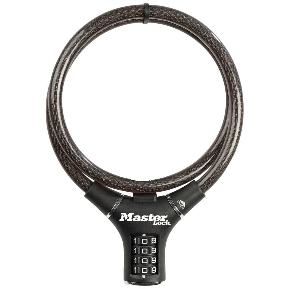 Master Lock 8229EURDPRO Kabellås Svart Kombinationslås