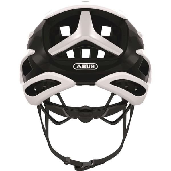 ABUS AirBreaker pyöräilykypärä - koko S (51-55 cm) - napavalkoinen