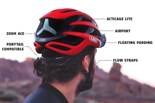 ABUS AirBreaker cykelhjelm - størrelse L (59-61 cm) - fløjlssort