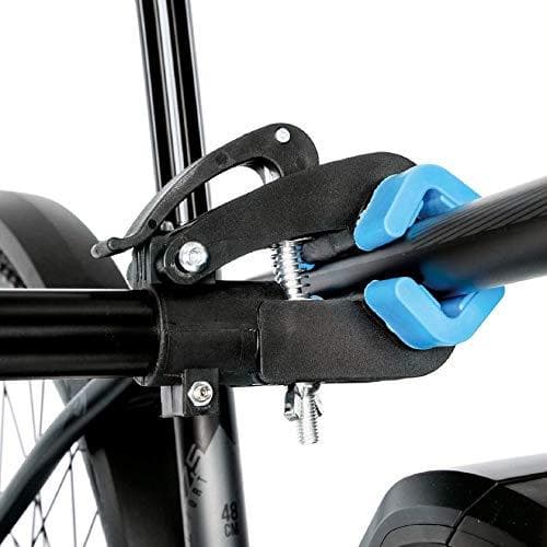 FISCHER cykelstativ | Reparationsstander | 4-bens stativ base | foldbar og højdejusterbar | stabil med et solidt fodfæste