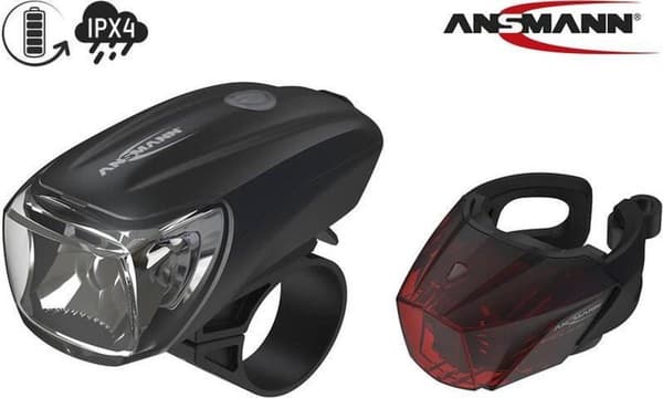 Ansmann Polkupyörän Light Combo LED - AKKU
