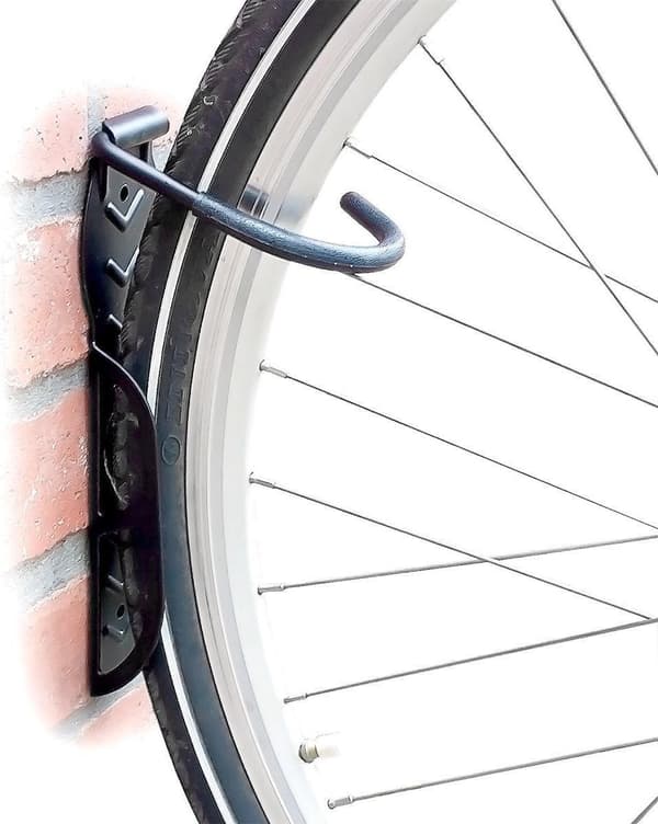 Relaxdays cykelophængssystem - cykelbeslag væg - 2 stk - op til 25 kg - cykelholder væg