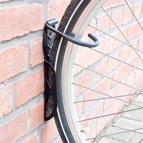 Relaxdays cykelophængssystem - cykelbeslag væg - 2 stk - op til 25 kg - cykelholder væg