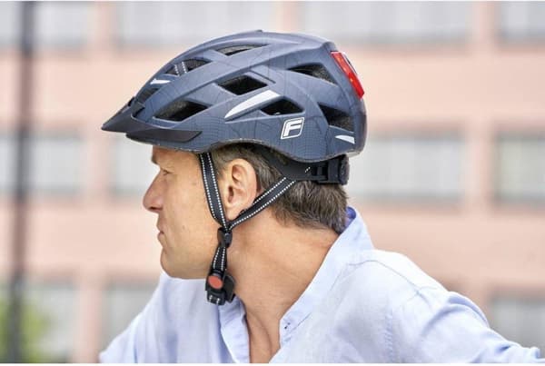 FISCHER FAHRRAD Urban Plus Brooklyn L/XL Pedelec hjelm Sort Tøjstørrelse: L/XL Hovedstørrelse: 58-61 cm