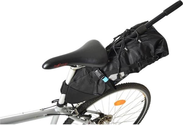 fischer cykelsadelväska mtb xl svart