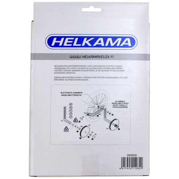 Helkama-apupyörät 12-20" pyöriin