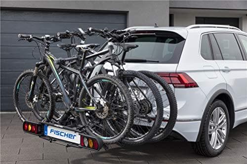 FISCHER hitch cykelhållare "Proline Evo 7.60cm (3") material: stål, förmonterad, snabbkoppling och - 1 st (10443)