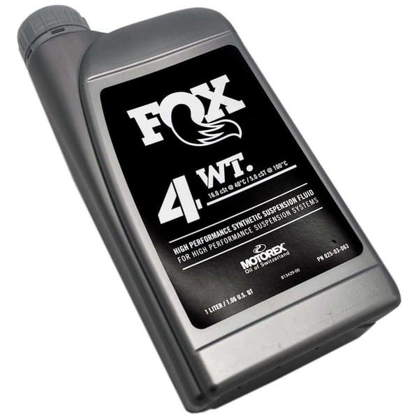 Fox Suspensionsolie 4wt 1l Grå