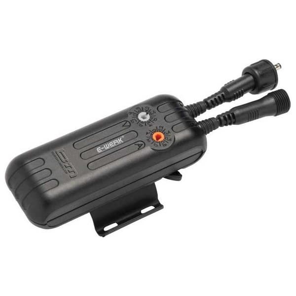 Busch&muller E-werk Genopladeligt Batteri By Dynamo Hub Sort