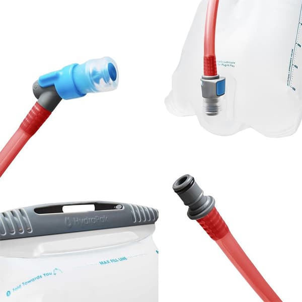 Uswe Hydreringstaske Elite Plug-n-play 1l Transparent
