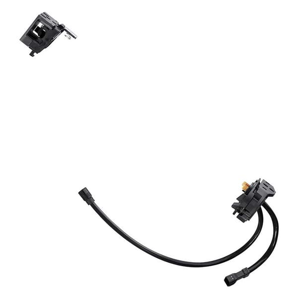 Shimano Integreret Down Tube-batterimontering Med Nøgleenhedsmontering Steps E8035 Sort 400 mm