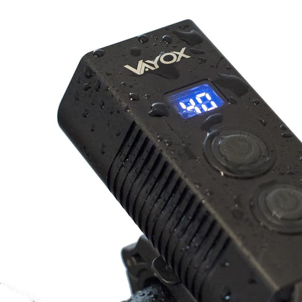 Cykellygte 750 lm 2x XML + COB + powerbank VA0045 Vayox