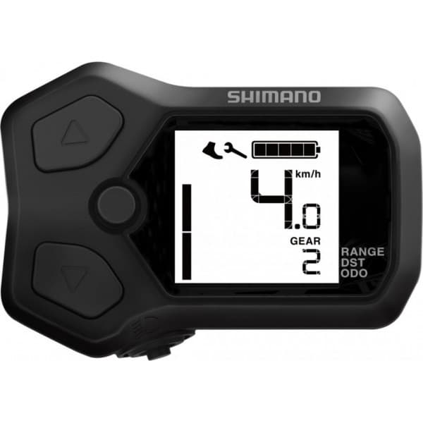 Shimano Steps SC-E5000 display og betjeningsknapper