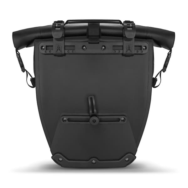 Vandtæt cykeltaske, taske, 25l, sort