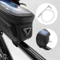 Miniatyrbillede 5 af 6: Cykelsteltaske med telefonetui 1,7 l, sort