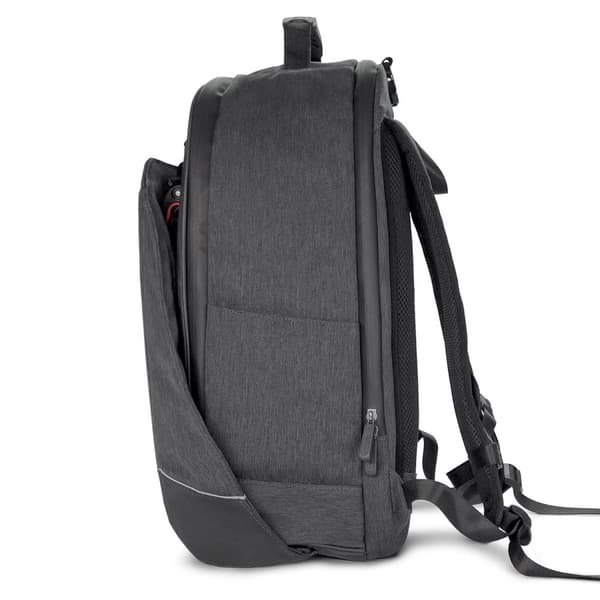Polkupyörän tavaratila, pyöräreppu rungolla, 2in1, 30l, musta