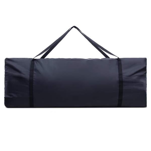 Vedenpitävä skootterin päällinen skootterilaukku 124x30x40cm musta