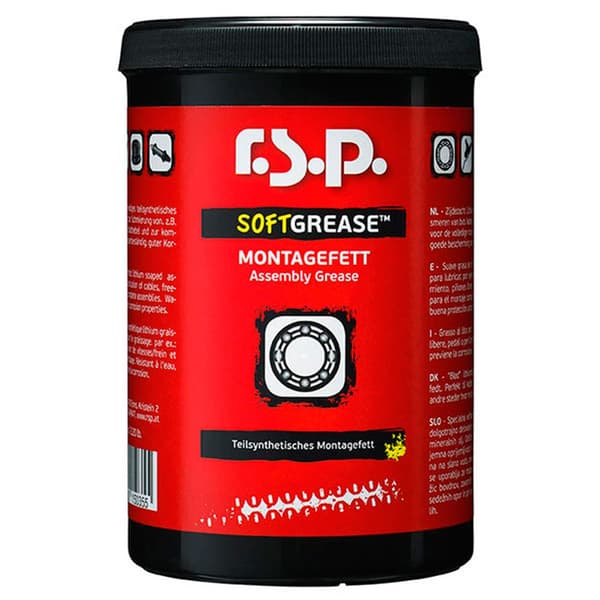 R.s.p Soft Grease 500ml Rød,Sort