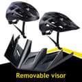 Miniatyrbilde 6 av 7: Dunlop sykkelhjelm med LED 58-61 cm