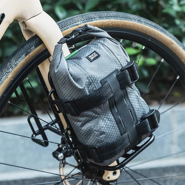 Rockbros Pakethylla för cykelgaffel - Svart