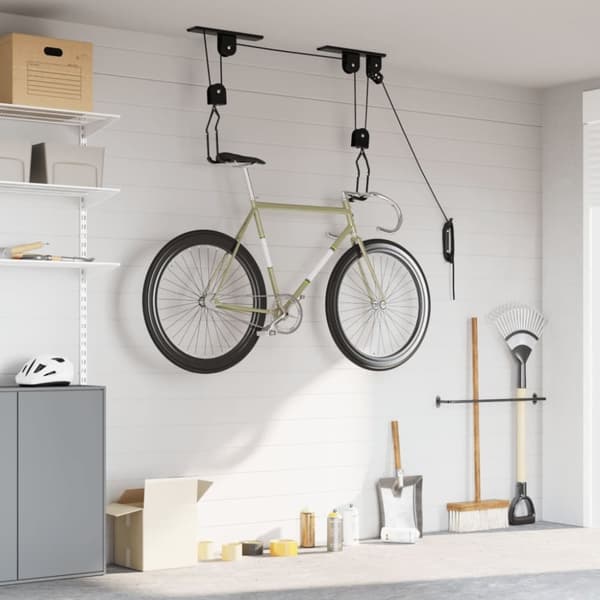 vidaXL cykelhejs med loftmontering 2 stk. 20 kg
