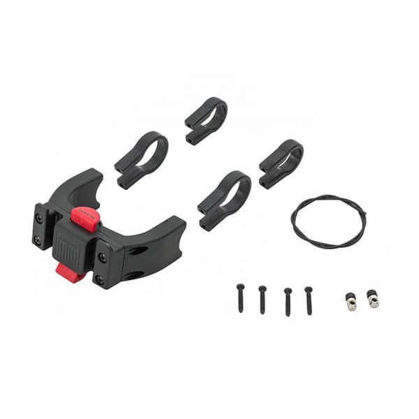 Vaude Ohjaustankolaukku Ebike-tuki Klick Fix Musta