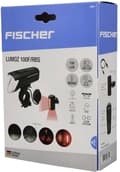 Miniatyrbild 4 av 4: FISCHER BICYCLE PLUS 100/130 helljus + TWIN STOP Cykelljusset LED Svart