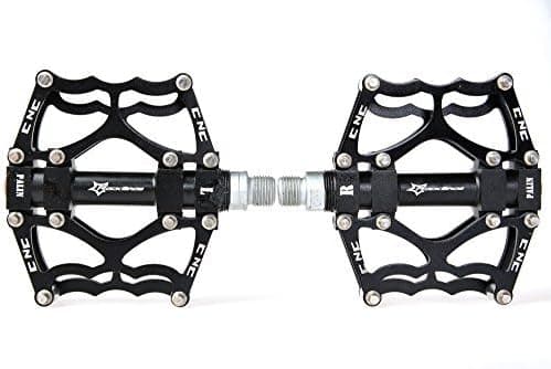Antisladd MTB cykelpedalset, svart