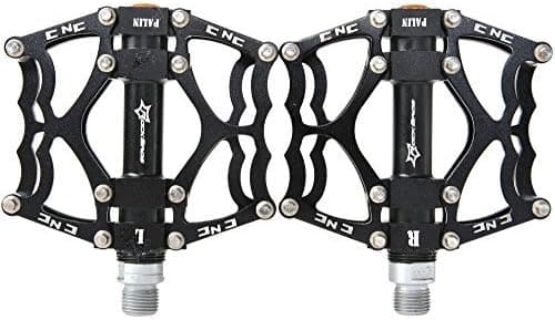 Antisladd MTB cykelpedalset, svart