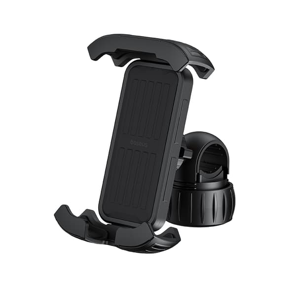 QuickGo cykeltelefonholder på styret, sort Sort