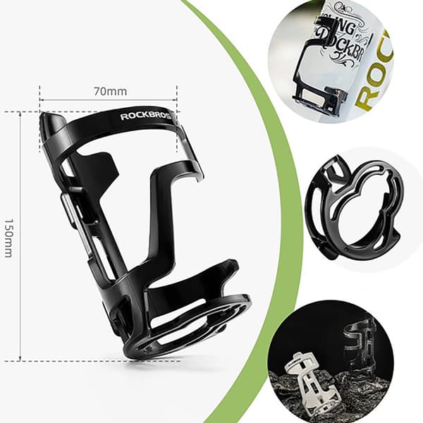 Flaskhållare till cykel med flexibel design