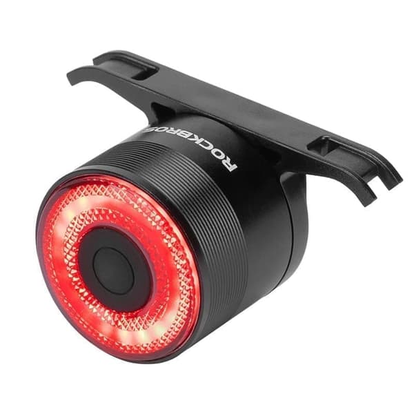Rockbros Q3 Sykkelbaklys med Smart Stop System - Svart
