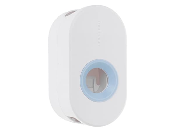 Tandkrämsdispenser, automatisk tandkrämspressare